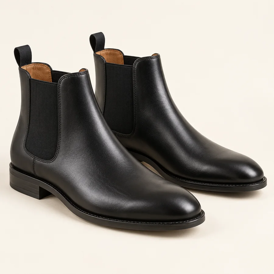 Botines Chelsea negros · Hombre
