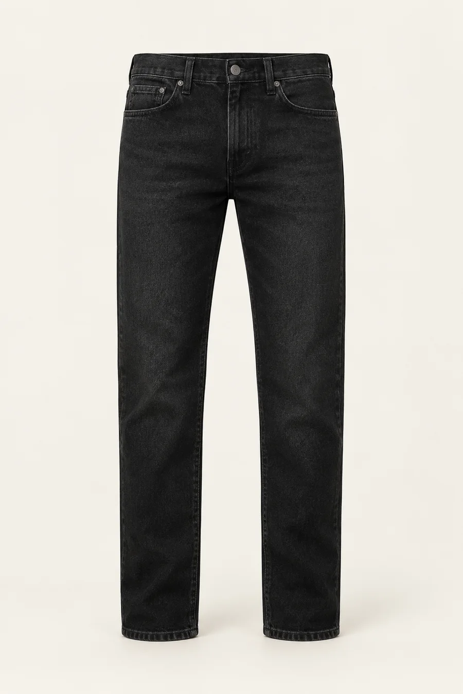 Jean recto negro · Hombre
