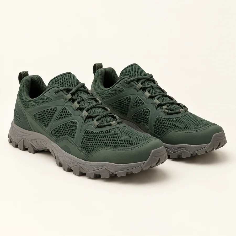 Zapatillas de trail verde bosque · Hombre