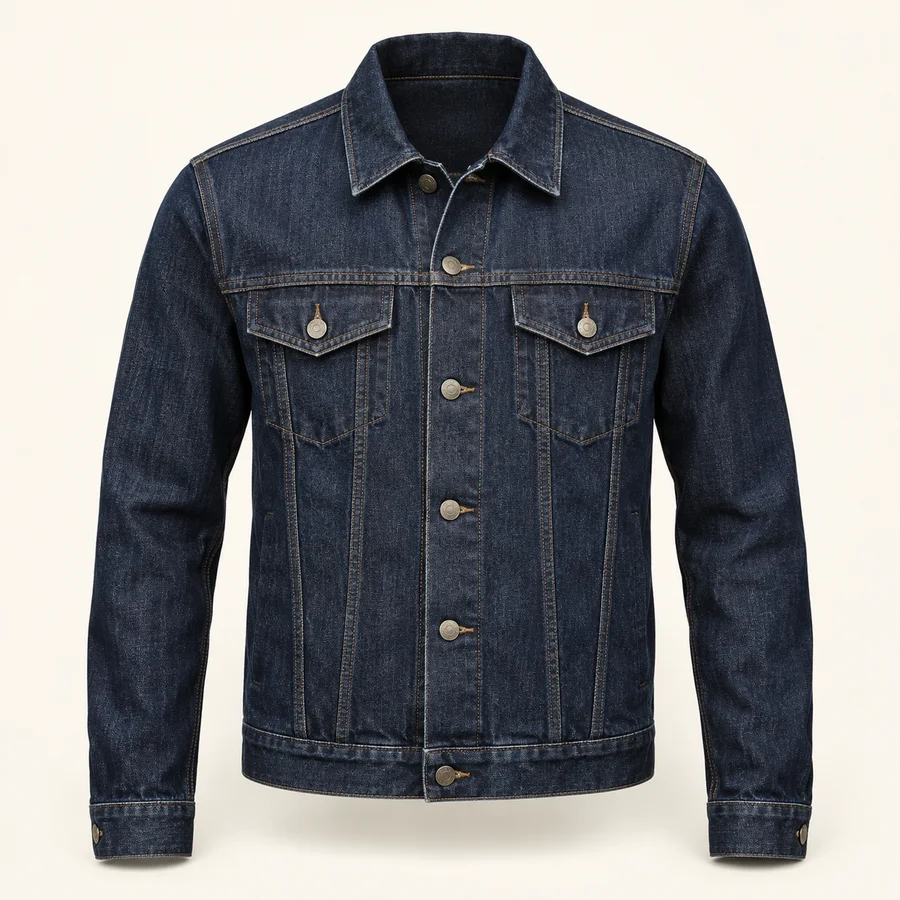 Chaqueta vaquera índigo · Hombre