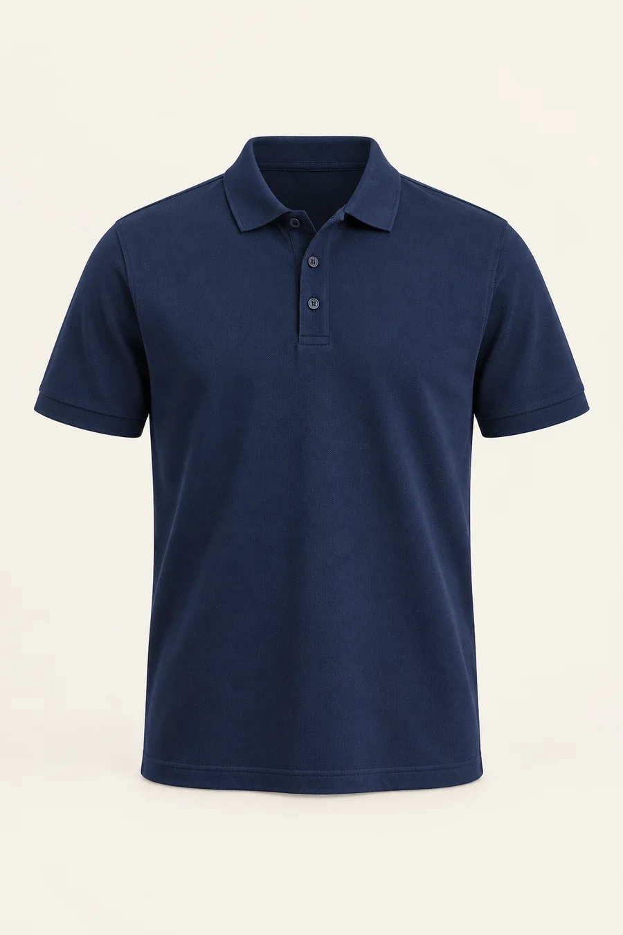 Polo azul marino · Hombre