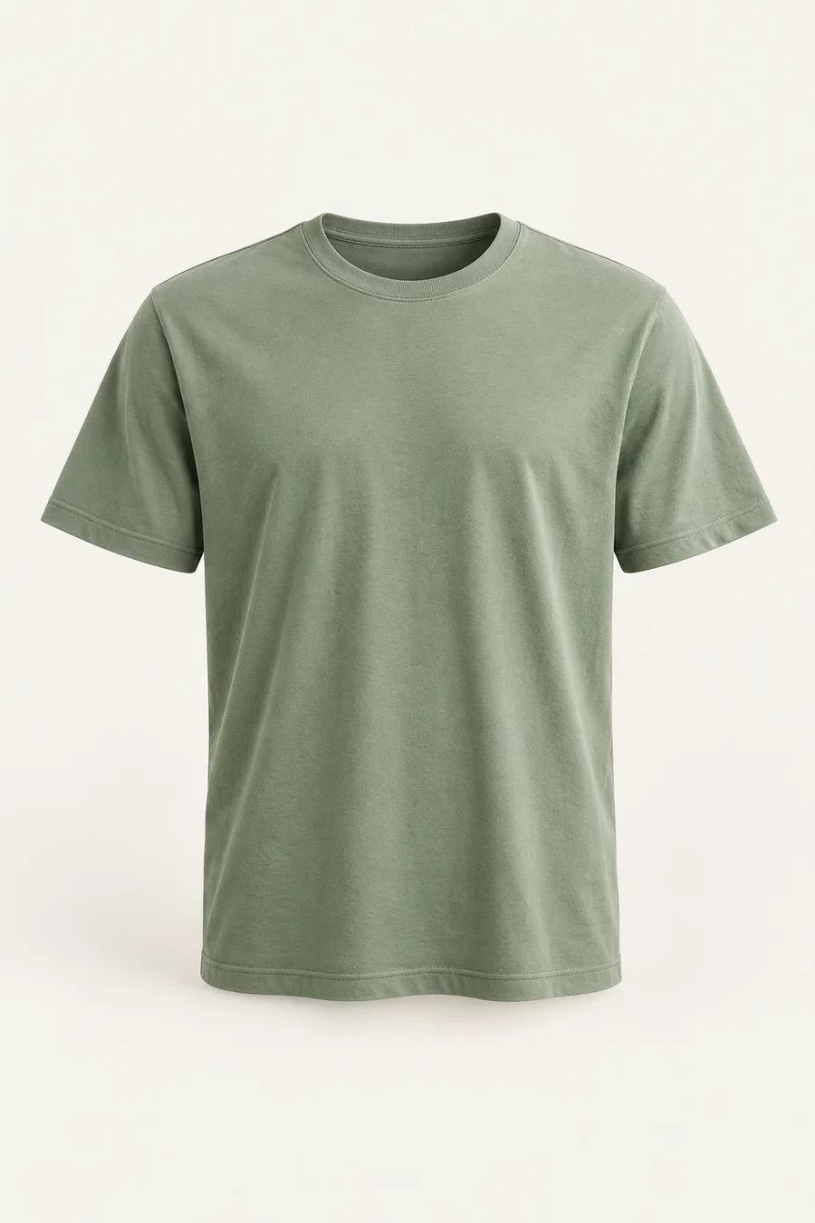 Remera verde salvia · Hombre