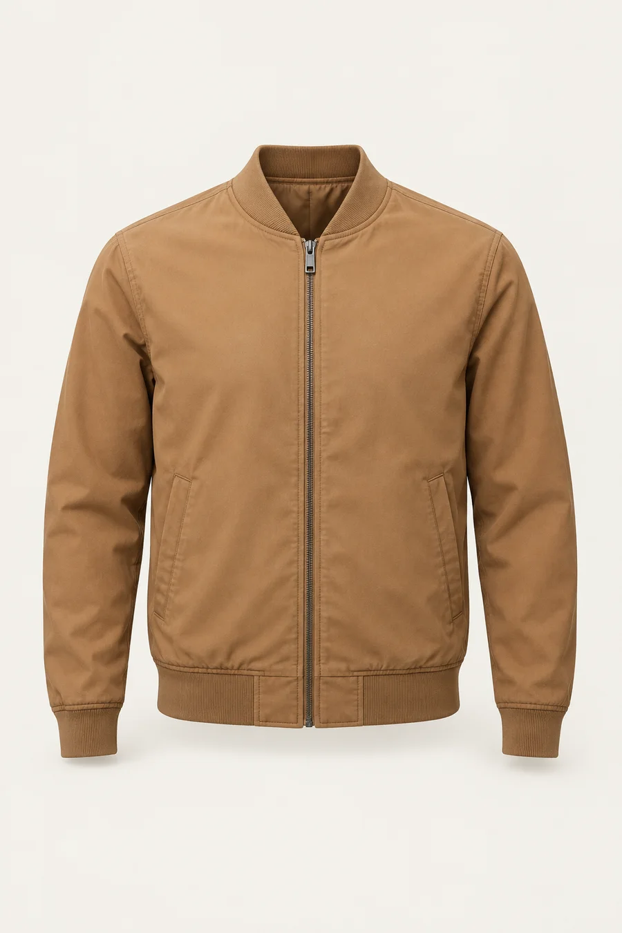 Campera bomber camel · Hombre