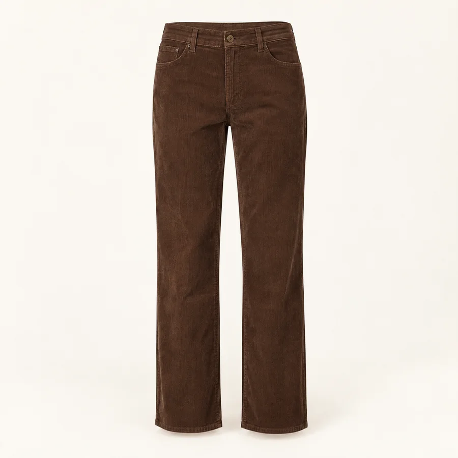 Pantalón de pana chocolate · Mujer