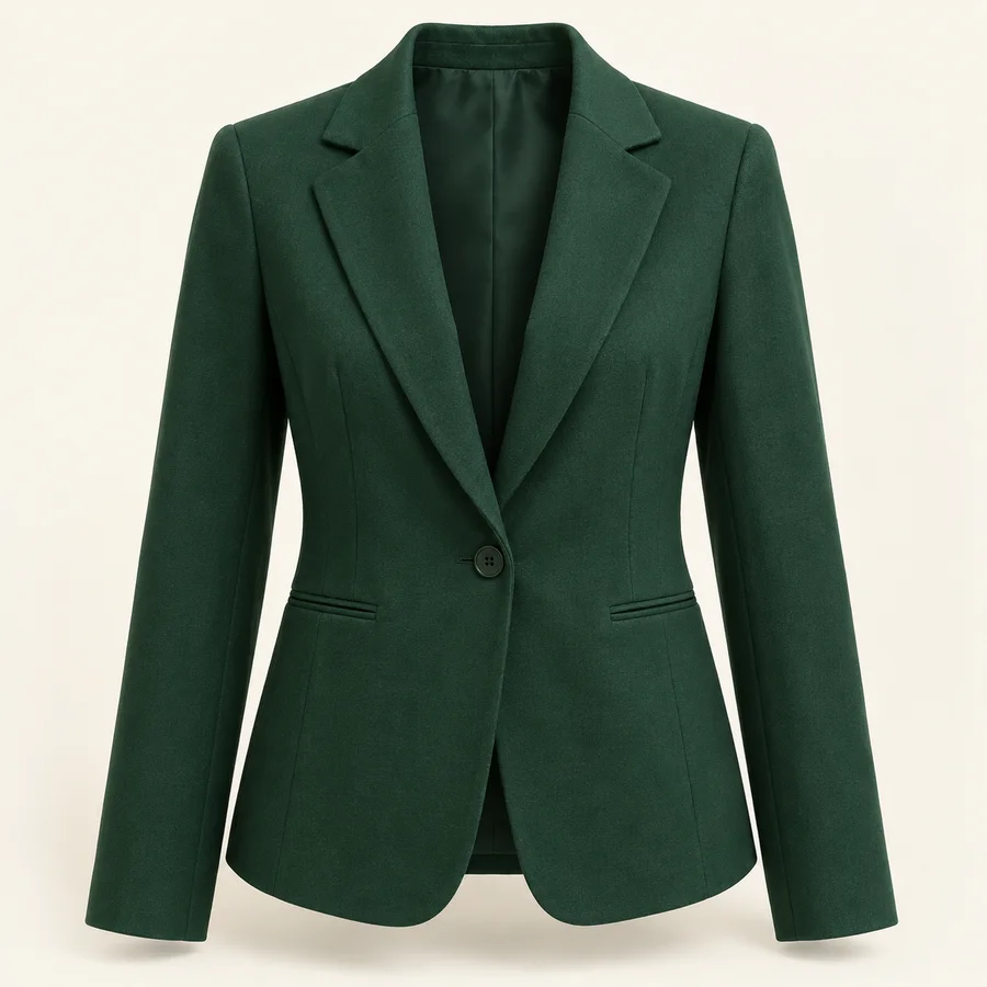 Blazer verde bosque · Mujer
