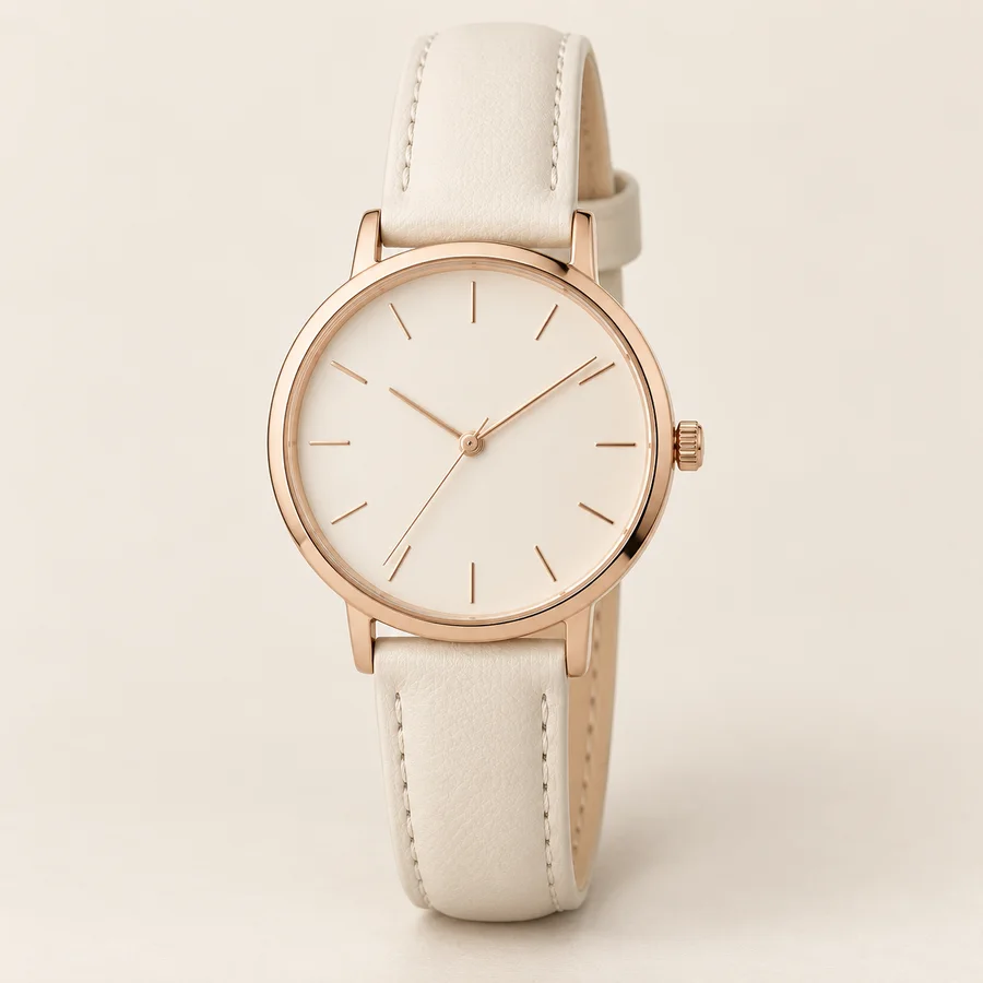 Reloj de correa marfil · Mujer